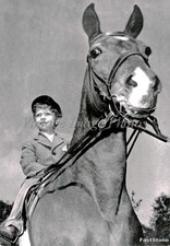 1952 Carl Gustaf Prince Sweden Child Master Horse Ride Press Vintage Photo 6x8 picture