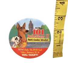 Disney’s 101 Dalmatians II Movie Pin Advertisement DVD Walmart picture