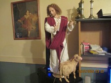 VTG 1995 THE GOOD SHEPHERD JESUS PROCELAIN ASHTON DRAKE GALLERIES picture