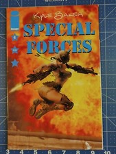 SPECIAL FORCES #4 (2007) IMAGE ULTRA VIOLENT WAR COMIC KYLE BAKER. Damaged  picture
