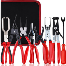 8Pcs Fuel Line Disconnect Plier Set, Fuel Line Hose Clamp Removal Pliers, Electr picture
