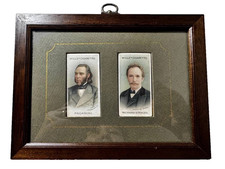 Wills Cigarettes Musical Celebrities Card Framed Paganini Richard Strauss 1912 picture