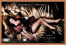 2006 Hitman Blood Money PS2 Beautifully Executed Original Ad / Promo vc4 picture