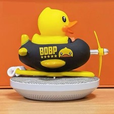 Cute yellow duck bike bell with propeller, perfect for adding fun to Kids ride picture