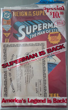 REIGN OF SUPERMEN COMICS EXCLUSIVE 5-PACK COLLECTOR'S PACK 1993 #500 WHITE BAG picture