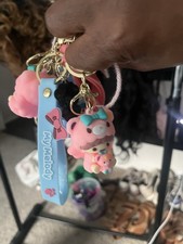 Sanrio My Melody Animation Multicolor Clip-On Keychain, 12.2 cm Long picture