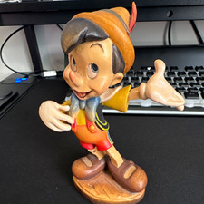 Vintage ANRI Disney Pinocchio 6” Wooden Figurine Italy Limited Edition 445/500 picture