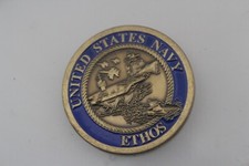 United States Navy Ethos Challenge Coin picture