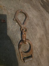 Vintage Rusty Hook Tool. From 1950s Barn. picture