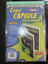 Silver Age Size ComicCapsule - GLOW IN DARK - (Fits Your Bagged Comic Perfect) picture