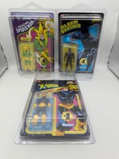 Marvel Legends Cyclops Black Panther Electro 1st Edition Kenner Retro Figures picture
