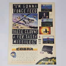 Scramble Cobra Panasonic 3DO Force Feed Print Ad/Poster Promo Art picture