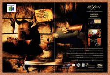 1997 Hexen N64 Original Advertisement / Retro Promo v4 picture