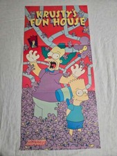 Krusty's Fun House Poster (1992) - Vintage Nintendo Power picture