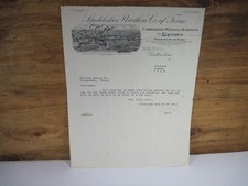 VINTAGE STUDEBAKER BROTHERS OF TEXAS LETTER DATED FEBRUARY 2, 1912 picture