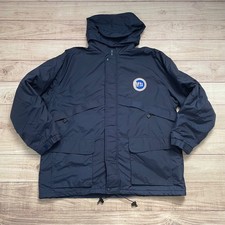 Vintage 2004 MTA Transit NYCT Buses Full Zip Parka Hooded Jacket Uniform Size XL picture