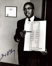 FRED GRAY SIGNED 8x10 PHOTO CIVIL RIGHTS ACTIVIST MLK ROSA PARKS BLM BECKETT BAS picture