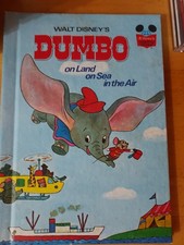 1972 Walt Disney's Dumbo WWOR Children's Book Club Edition picture