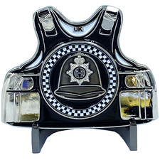 DL10-12 UK British Thin Blue Line England Great Britain London Police Challenge picture