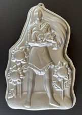 Wilton Aluminum Cake Pan Disney's Pocahontas Vintage 1995 picture