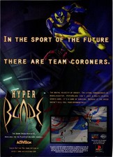 Activision HyperBlade Original 1997 PlayStation Print Ad Vintage picture