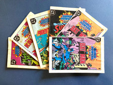 Vintage Kenner DC Super Powers Collection MINI COMIC Lot of 6 - 1984 picture