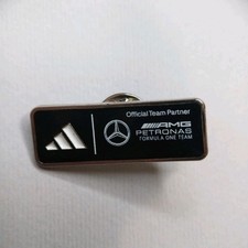 Official Team Partner AMG Petronas Formula One Team Jacket Pin Pinback picture