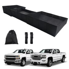 Foldable Under Seat Storage Box for 2014-2018 Chevrolet Silverado/GMC Sierra ... picture