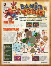 2000 Banjo-Tooie Nintendo 64 N64 Print Ad/Poster Original Video Game Promo Art picture