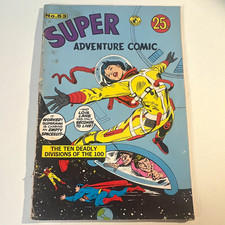 Super Adventure Comic #53 The Ten Deadly Divisions of the 100 Australian picture