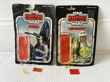 STAR WARS REBEL SOLDIER & COMMANDER CARDBACK W/ ATTCH BUBBLE KENNER VINTAGE 1980 picture