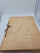 A Lot Of News Paper  Clips  And Christmas Cards And More picture