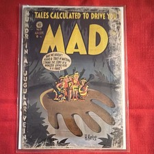 MAD #6 1953 EC Comics Kurtzman Wally Wood Early Issue POOR Reader Copy picture