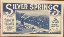 Vintage 1930s Silver Springs Florida 12-Page Advertising Booklet picture