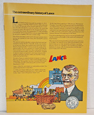 LANCE SNACKS  -  ORIGINAL   1983  PRODUCT BROCHURE picture