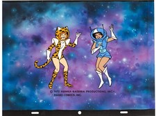 Josie Pussycats in Outer Space (1972) Original Cel Painted KEY MASTER background picture