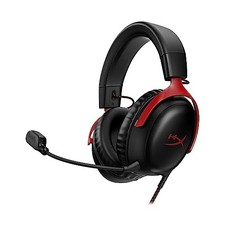 HyperX Cloud III Gaming Headset DTS Headphone Black-Red 727A9AA [NEW] picture