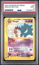 Gengar Reverse Foil 2003 Skyridge PSA 9 picture