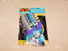 VINTAGE 1982 DC COMICS BATMAN PARTY ACCESSORY PAK for 4 NEW OLD STOCK picture