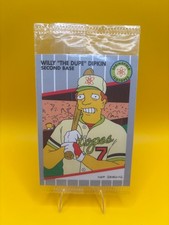 1994 SkyBox Simpsons Series II Promo B1 Willy “The Dupe” Dipkin Fish Face Sealed picture