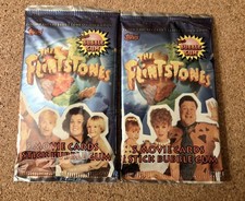 1993 Topps The Flintstones Card Pack Sealed With Bubble Gum NEW picture