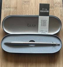 Vintage Tombow Zoom V472 Silver Ballpoint Pen - Rare 