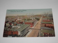 DAYTON OHIO - 1913 USED POSTCARD - BIRD'S EYE VIEW from CONOVER BUILDING picture