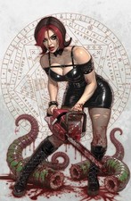 🔥 HELLO DARKNESS #24 CEDRIC POULAT 616 COMICS Virgin Variant A LTD 500 picture