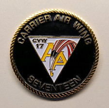 US Navy CVW-17 Carrier Air Wing Seventeen Team Quicksand Challenge Coin picture