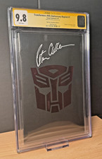Transformers 40th Anniversary #1 CGC SS 9.8 Peter Cullen Signed Optimus Prime picture