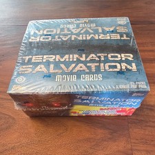 Terminator Salvation Movie Card Box 24 Packs Topps 2009 Factory sealed  picture