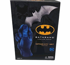 Cryptozoic 1:1 Batman Batarang Life-Size Statue Gotham City Grit Edition New  picture