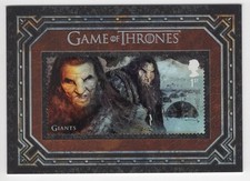 Giants GAME OF THRONES Inflexions UK Stamp Relic Card #S14 picture