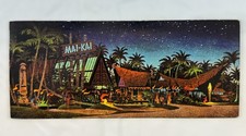 VINTAGE MAI-KAI POLYNESIAN RESTAURANT FORT LAUDERDALE FLORIDA WIDE FORMAT- RARE picture